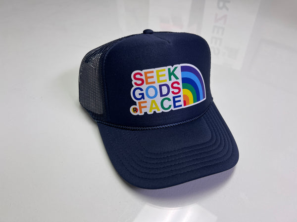 SEEK GODS FACE™️ SnapBack Hat