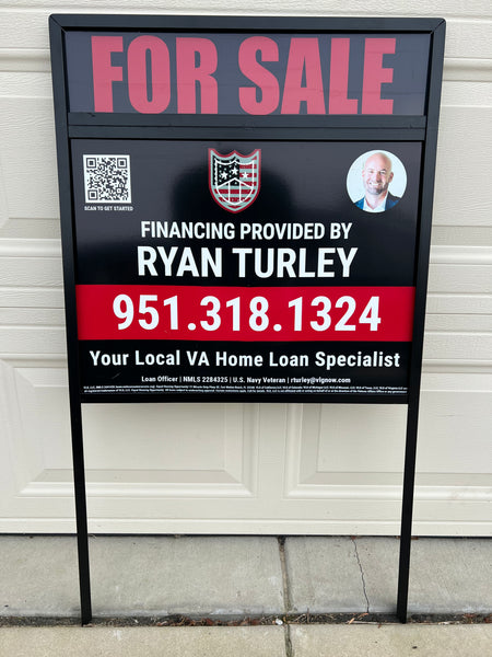 Single Rider Realtor Sign