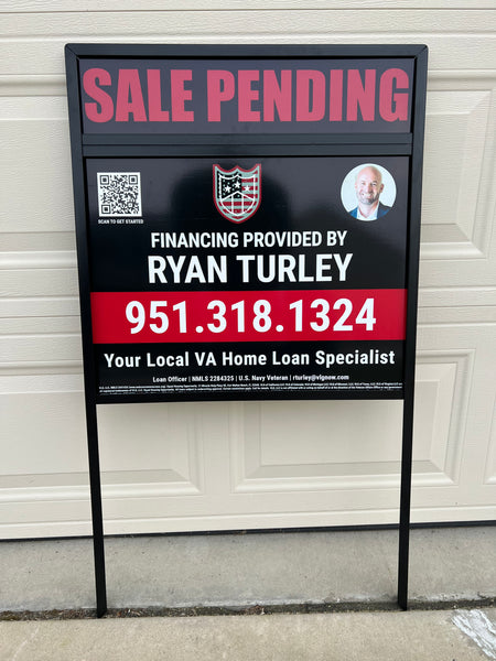 Single Rider Realtor Sign